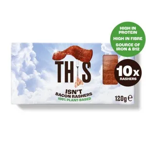 THIS Isn't Bacon Plant-Based Rashers 120g – Now £2.25 @ Morrisons