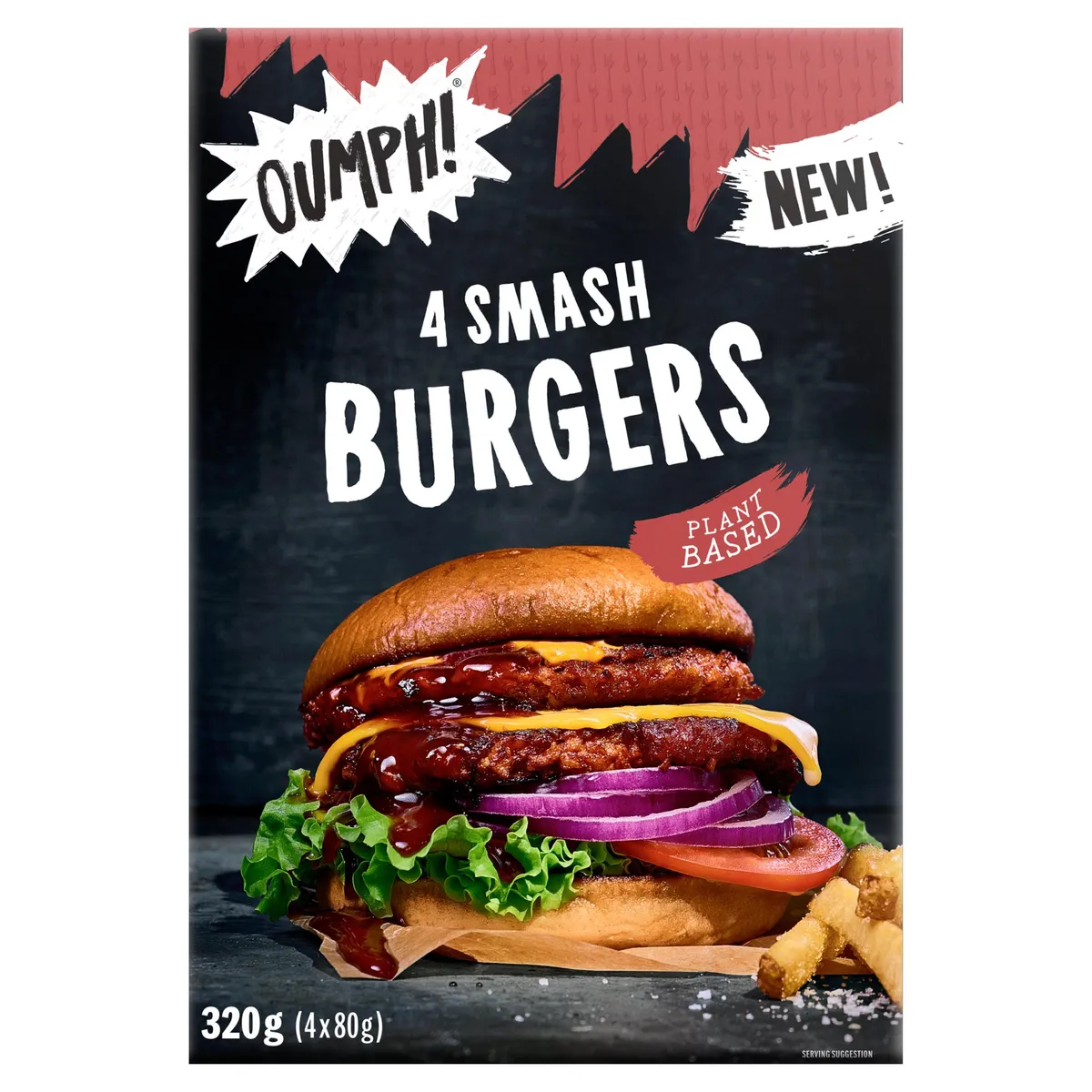 Oumph! Smash Burgers 4x80g 5 for £10 @ Iceland