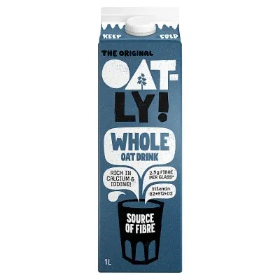 Oatly Oat Drink Whole Chilled 1L £1.70 @ Waitrose