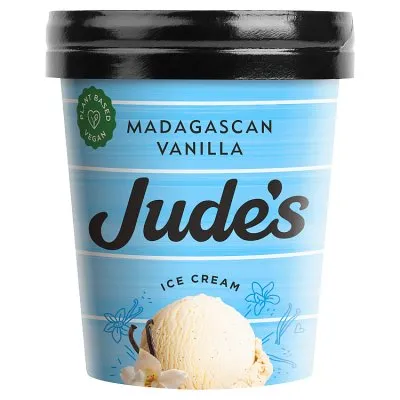 Jude's Vegan Plant Madagascar Vanilla Ice Cream 460ml £3.75 @ Waitrose
