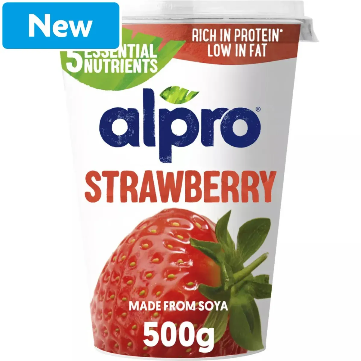 Alpro Strawberry Dairy Free Soya Yoghurt Alternative 500g – Now £1.25 at Morrisons