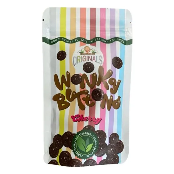 Catherine's Originals Wonky Buttons Dark Cherry 100g