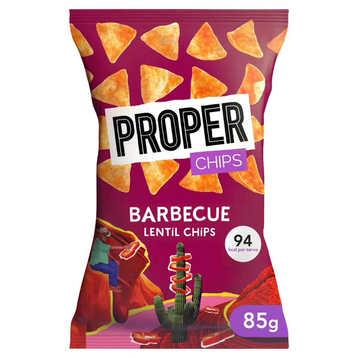 Properchips Lentil Chips (Multiple Flavours) £1.50 @ Ocado