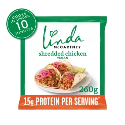 Linda McCartney Vegan Shredded Chicken 260g £1.75 (was £2.75) @ Asda
