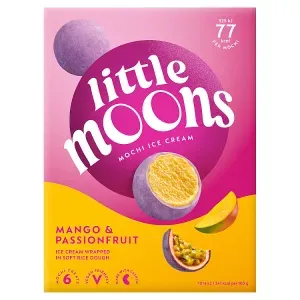 Little Moons Mango & Passionfruit Mochi Ice Cream 6x32g – Now £3.50 @ Asda