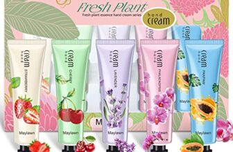Maylawn Hand Cream, 5 x 30ml, Hand Cream Gift Sets, Pack of 5, Vegan Friendly and Cruelty Free – ONLY £5.99 (£3.99 / 100 ml), RRP £8.99 (£5.99 / 100 ml)