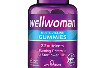 Multivitamin Vegan Gummies for Women, Wellwoman – ONLY £9.50 , RRP £15.95
