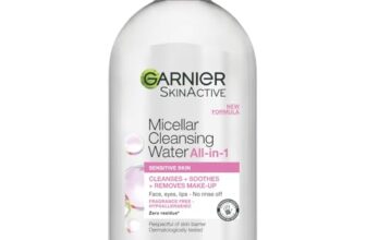 Garnier Micellar Cleansing Water, Gentle face Cleanser & Makeup Remover, Fragrance-Free, Vegan Formula, Suitable For All Skin Types, Even Sensitive, Skin Active, 700ml | ONLY £5.99 RRP £9.99, (40% OFF!) w/ FREE DELIVERY