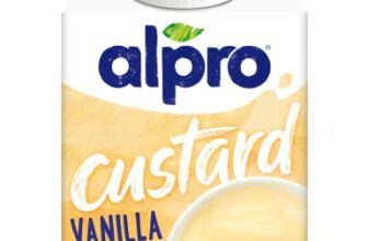 Alpro Vanilla SOYA Plant-Based Long Life Alternative to Custard, Vegan & Dairy Free, 525g (Pack of 8) | ONLY £8.15 RRP £10.19, (20% OFF!) w/ FREE DELIVERY