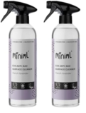 Miniml Eco Antibacterial Spray Surface Cleaner 750ml – French Lavender Scented Multi Purpose Anti-Bac Disinfectant Cleaning Product – Natural Plant Based Vegan Formula & Cruelty Free (Pack of 2) | ONLY £4.66 RRP £7.00, (33% OFF!) w/ FREE DELIVERY