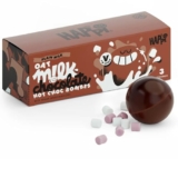 Happi 3 x Oat Milk Vegan Hot Chocolate Bombs with Vegan Marshmallows – Gluten Free Hot Chocolate Bombs | ONLY £9.59 RRP £11.99, (20% OFF!) w/ FREE DELIVERY