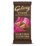 Galaxy Crumbled Cookie Vegan Dairy Free Chocolate 100 g | ONLY £2.25 RRP £3.00, (25% OFF!) w/ FREE DELIVERY