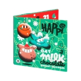 Happi 3 Flavour Christmas Vegan Advent Calendar 2024 Chocolate Made with Oat Milk – Vegan Chocolate Gluten Free Advent Calendar 2024 | ONLY £6.88 RRP £9.99, (31% OFF!) w/ FREE DELIVERY