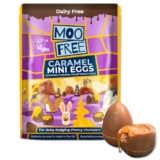 Moo Free Caramel Mini Eggs – Dairy Free & Vegan (88g) | ONLY £4.61 RRP £6.99, (34% OFF!) w/ FREE DELIVERY