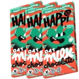 Happi 3 x 80g Vegan Chocolate Bars – Christmas Candy Cane Vegan Mint Chocolate – Vegan Chocolate Bar | ONLY £5.98 RRP £9.99, (40% OFF!) w/ FREE DELIVERY