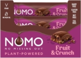 Vegan Fruit & Crunch Chocolate Bar (NOMO) 24 x 32 g & FREE DELIVERY
