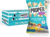 PROPERCHIPS Lentil Crisps Salt & Vinegar/Sour Cream 24 x 20g, 480 Gram, £11.39 @ AMZN
