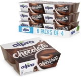 Alpro Dark Chocolate, Plant-Based & Soya Dessert Alternative, Vegan & Dairy Free, 4x125g (Pack of 6), £1.35 a pack & free delivery!
