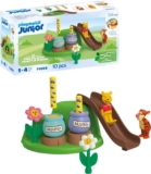 Playmobil 71694 JUNIOR & Disney: Winnie’s & Tigger’s Bee Garden, Winnie-the-Pooh, made from over 90% plant-based plastics ONLY £11.99