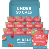Wibble Jelly Pots, Strawberry & Vanilla, Berry & Raspberry & Coconut flavours. 12x150g £9 / £8.10 S&S Delivered @ AMZN