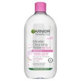Garnier Micellar Cleansing Water, Gentle face Cleanser & Makeup Remover, Fragrance-Free, Vegan Formula, Suitable For All Skin Types, Even Sensitive, Skin Active, 700ml – ONLY £4.99, RRP £9.99